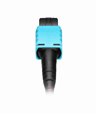 MTP® PRO Jumper, MTP® PRO-12 UPC (Male) to MTP® PRO-12 UPC (Male), 12 Fibers, Multimode (OM4), Plenum (OFNP), 0.35dB Max, Type B