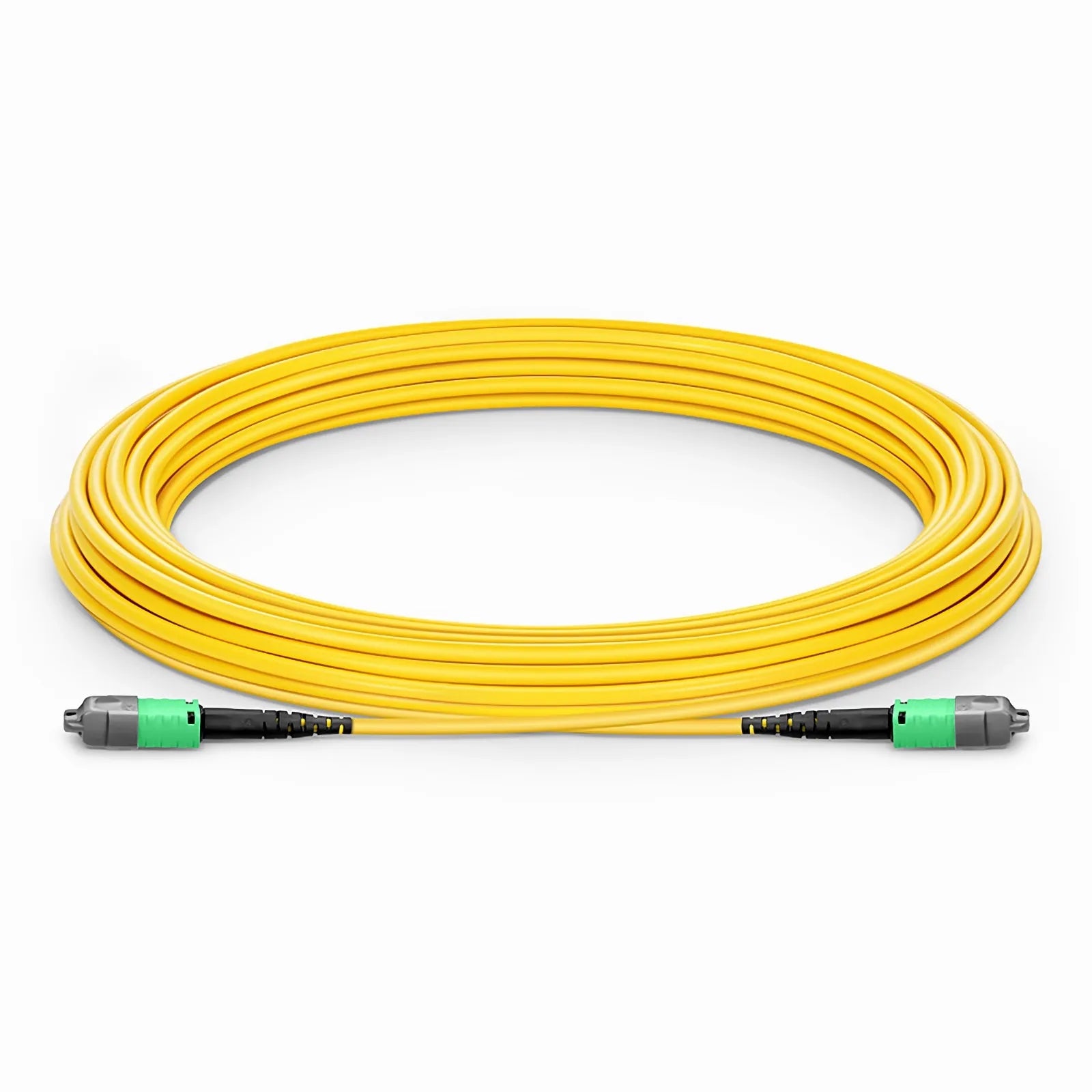 MTP® PRO Jumper, MTP® PRO-12 UPC (Male) to MTP® PRO-12 UPC (Male), 12 Fibers, Multimode (OM4), Plenum (OFNP), 0.35dB Max, Type B