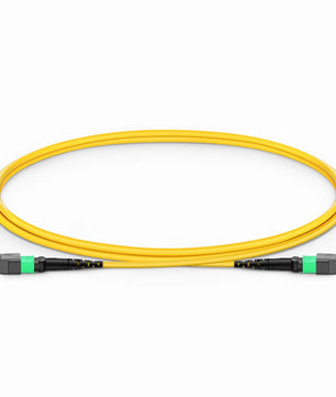 Customized MTP® Jumper, MTP®-16 APC (Female) to MTP®-16 APC (Female), 16 Fibers, Multimode (OM4), Plenum (OFNP), 0.35dB Max, Crossover