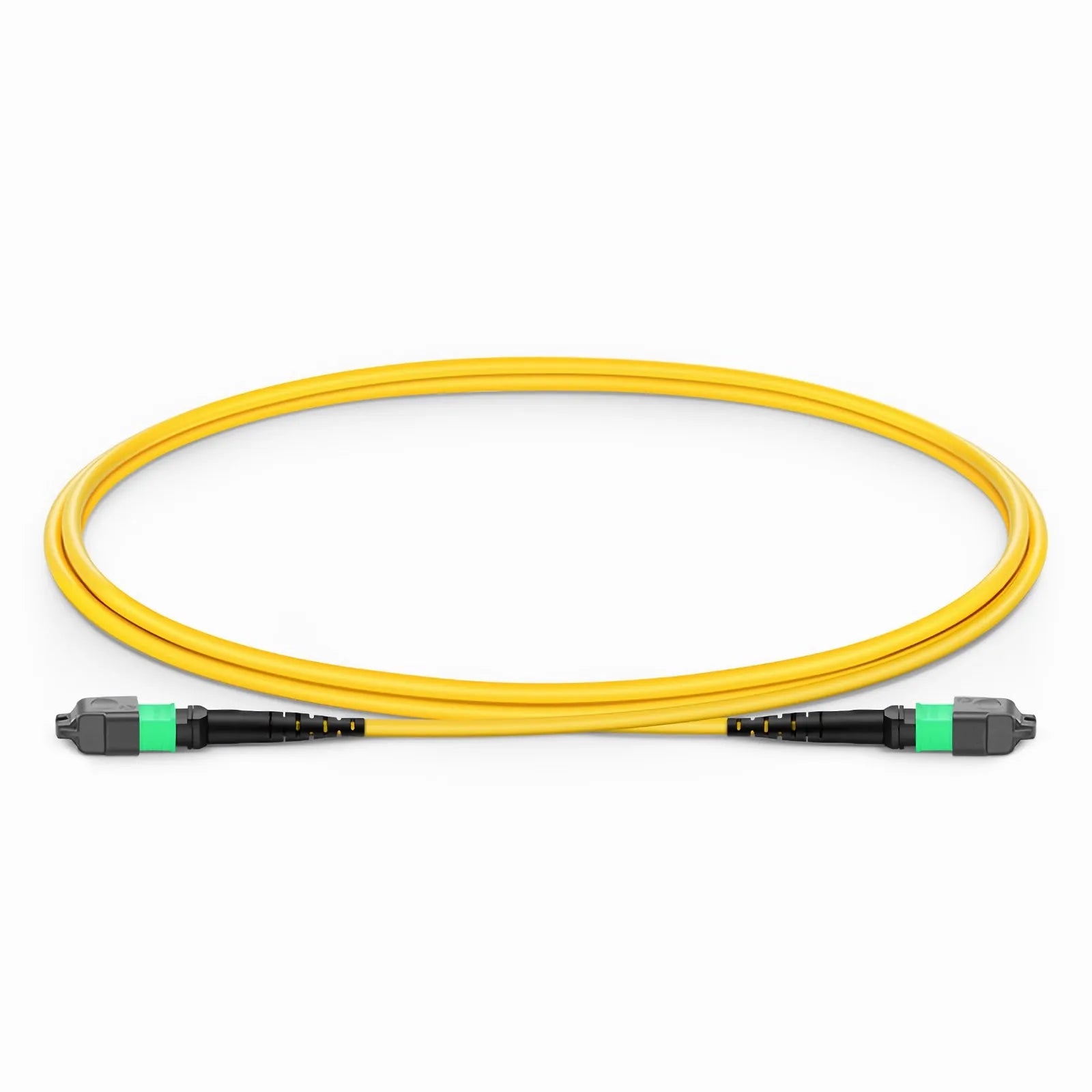 Customized MTP® Jumper, MTP®-16 APC (Female) to MTP®-16 APC (Female), 16 Fibers, Multimode (OM4), Plenum (OFNP), 0.35dB Max, Crossover