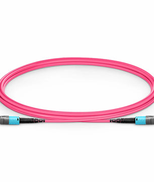MTP® PRO Jumper, MTP® PRO-12 UPC (Male) to MTP® PRO-12 UPC (Male), 12 Fibers, Multimode (OM4), Plenum (OFNP), 0.35dB Max, Type B