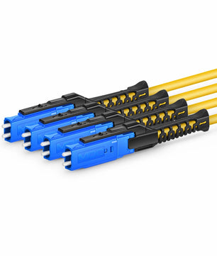 MTP® Harness, MTP®-8 APC (Female) to 4 MDC UPC Duplex, 8 Fibers, Single Mode (OS2), Plenum (OFNP), 0.35dB Max, Type B