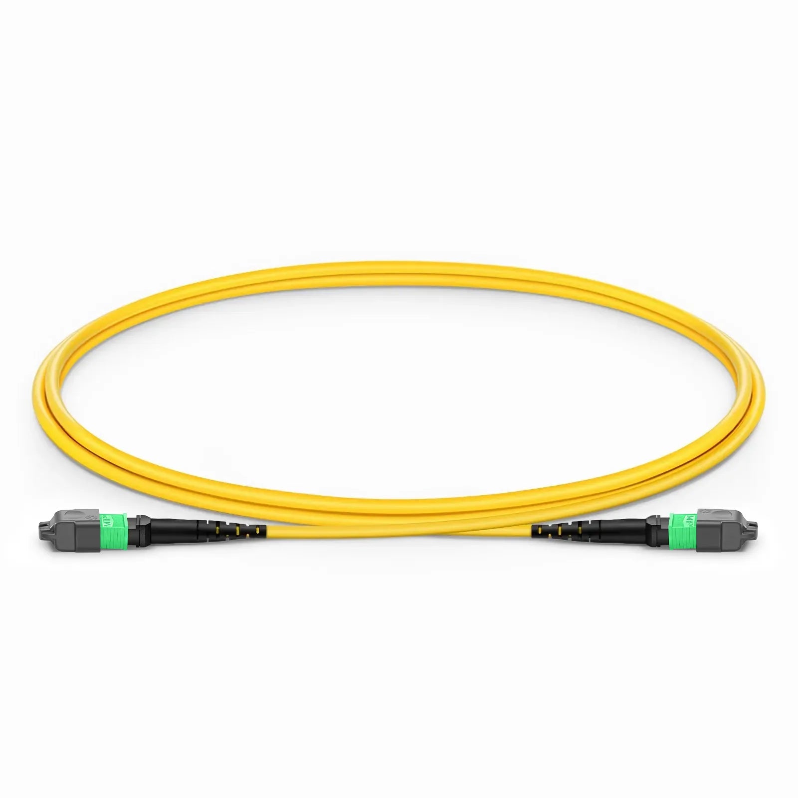 Customized MTP® Jumper, MTP®-16 APC (Female) to MTP®-16 APC (Female), 16 Fibers, Multimode (OM4), Plenum (OFNP), 0.35dB Max, Crossover