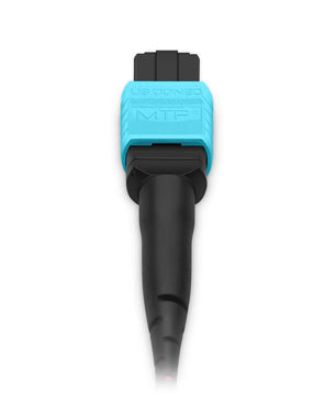 30m (98ft) MTP® Trunk Cable, MTP®-12 UPC (Female) to MTP®-12 UPC (Female), 48 Fibers, Multimode (OM4), Plenum (OFNP), 0.20dB Max, Type A, Double Jacket