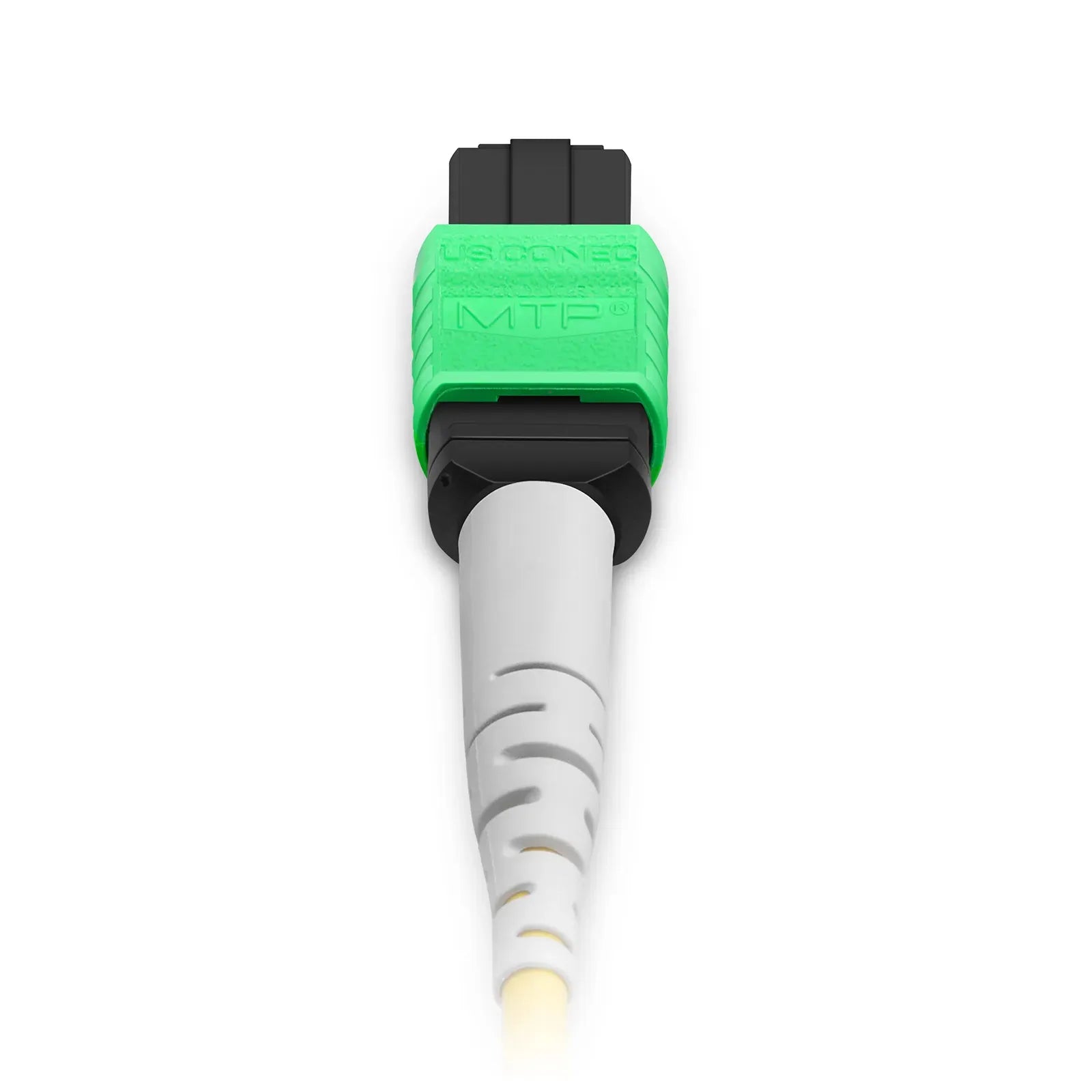 MTP® Harness, MTP®-8 APC (Female) to 4 MDC UPC Duplex, 8 Fibers, Single Mode (OS2), Plenum (OFNP), 0.35dB Max, Type B