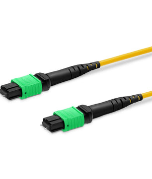 30m (98ft) MTP® Pigtail Trunk Cable, MTP-12® APC (Male) to Unterminated, 144 Fibers, Single Mode (OS2), LSZH, 0.35dB Max, Double Jacket