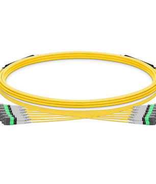MTP® Trunk Cable, MTP®-8 UPC (Female) to MTP®-8 UPC (Female), 96 Fibers, Multimode (OM4), Plenum (OFNP), 0.20dB Max, Type B, Double Jacket