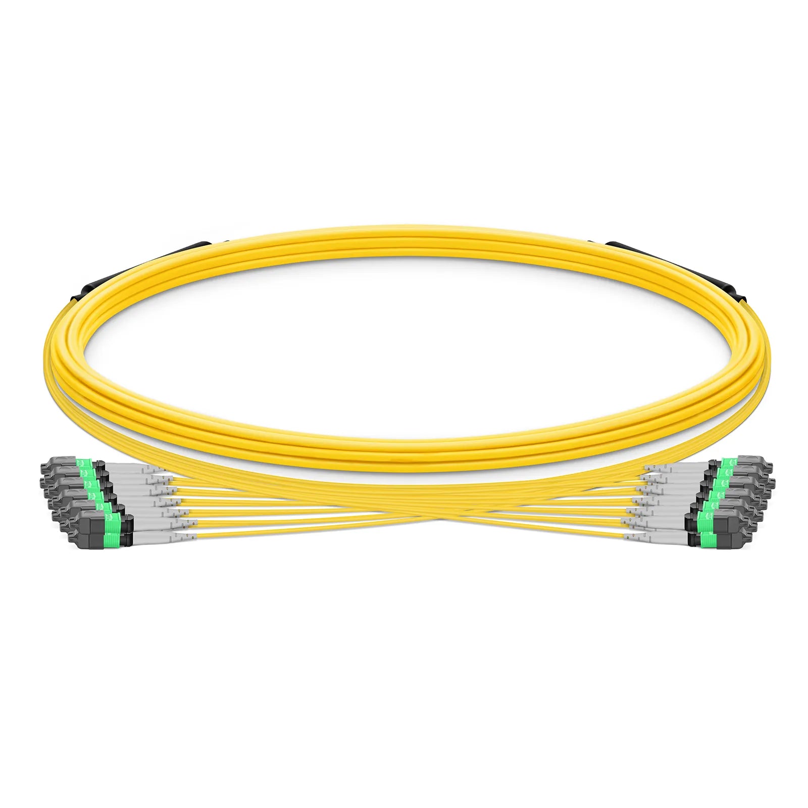 MTP® Trunk Cable, MTP®-8 UPC (Female) to MTP®-8 UPC (Female), 96 Fibers, Multimode (OM4), Plenum (OFNP), 0.20dB Max, Type B, Double Jacket